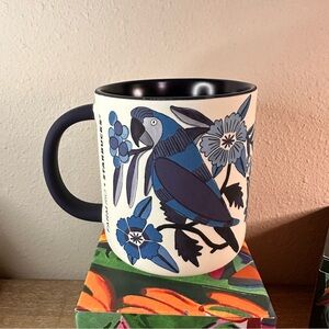 FARM RIO + Starbucks Blue White Ceramic Mug New 2025